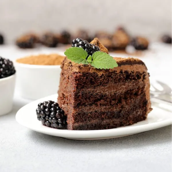 Torta fría de chocolate