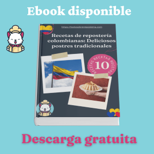 Recetas de repostería colombiana